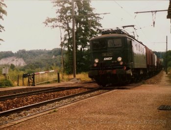 CH - SNCF BB8175 à Russin (ligne de La Plaine)