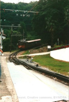 F - chemin de fer de la Rhune à la station inférieure