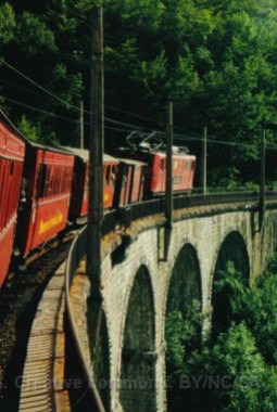 F - chemin de fer de la Mure, viaduc supérieur de Lulla