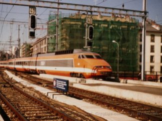 CH - SNCF, TGV à Genève