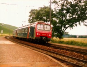 CH - Z2 de la SNCF à Russin sur la ligne Genève - La Plaine (-Bellegarde).